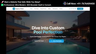 Website Design for Pool Builders: Get Leads
