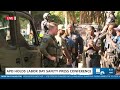 APD, city leaders hold Labor Day safety briefing