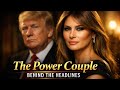 Melania Trump and Donald Trump Inside White House