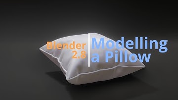 Modelling a Pillow or Cushion in Blender 2.8