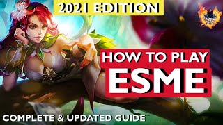 MLBB Esmeralda Gameplay Guide || Best Build Esmeralda 2021 Guide Mobile Legends ||