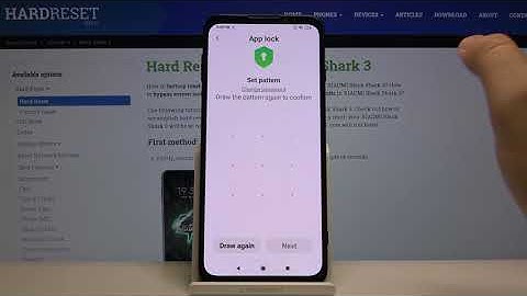 How to Set Passwords on Apps in XIAOMI Black Shark 3 – Lock App Access