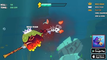 Survival Fish.io Hunger Game - GamePlay (Android/iOS)