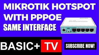 Configure Mikrotik Hotspot and PPPoE on the same Interface