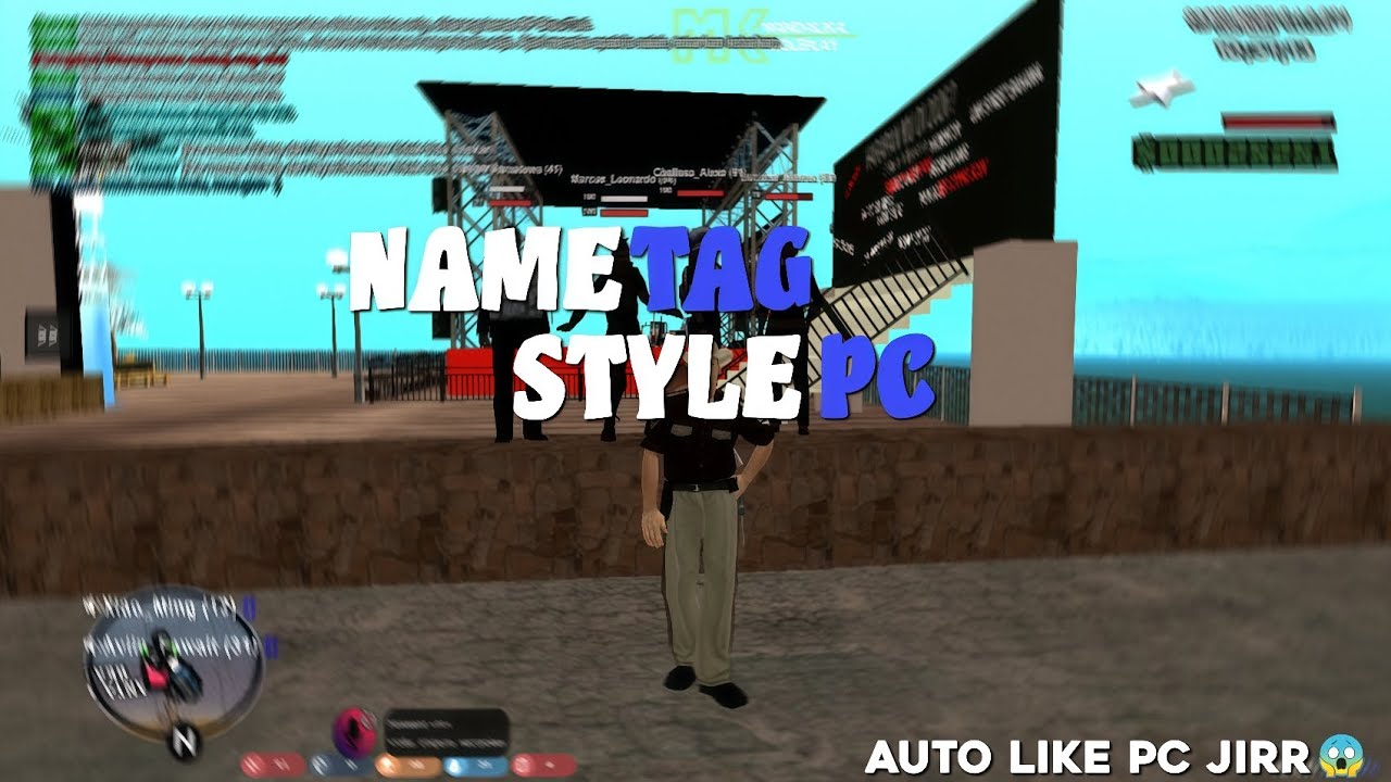 MONETLOADER NAMETAG STYLE PC || LANGSUNG DI KIRA MAIN DI PC JIRR😱