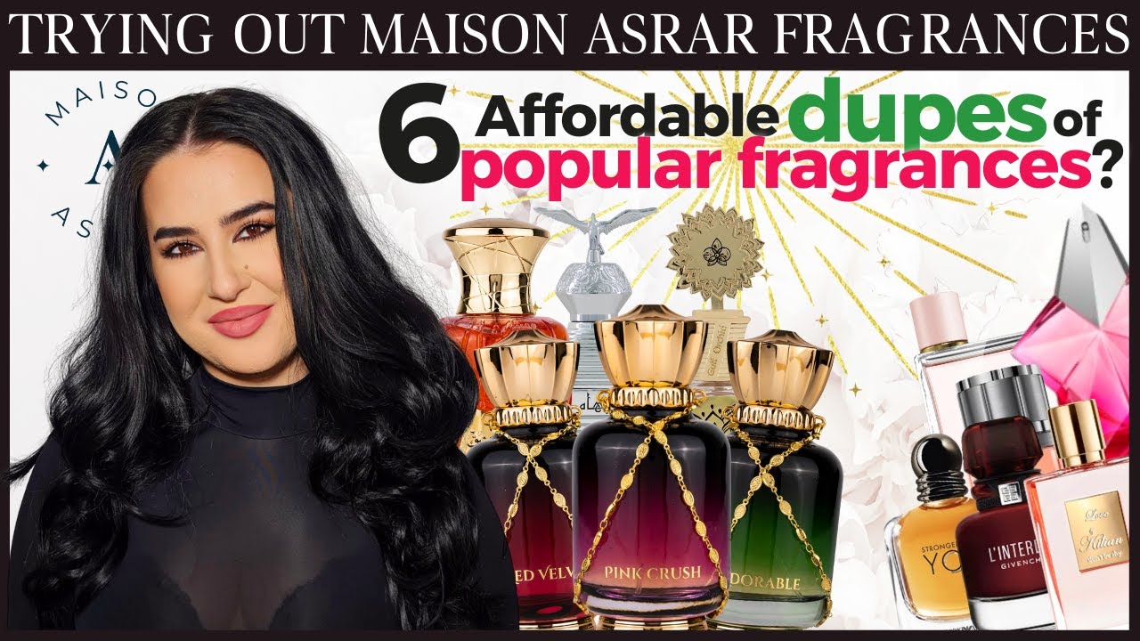 NEW AFFORDABLE DUPE HOUSE? Trying out 6 MAISON ASRAR fragrances / Middle Eastern Fragrances 2023