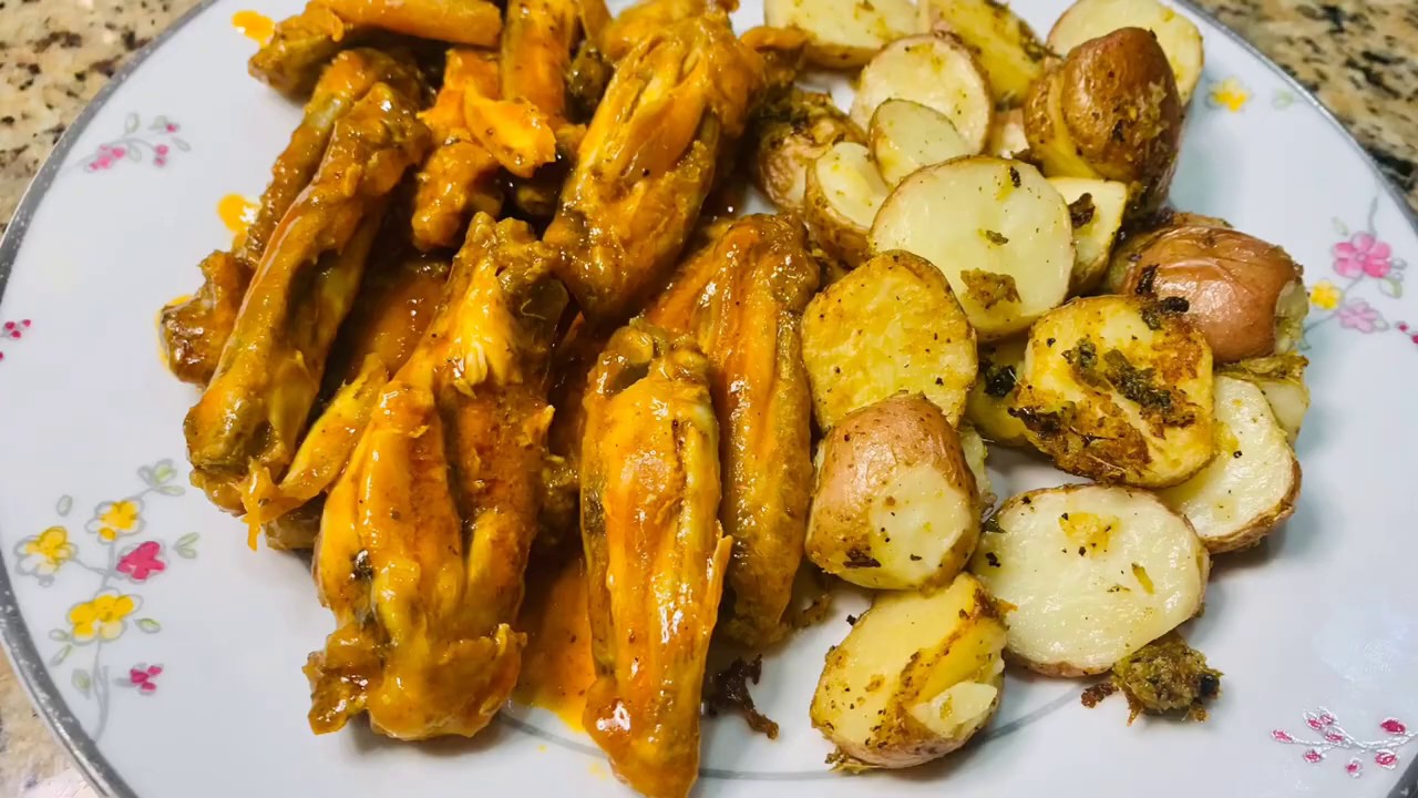 How to Make Original Baked Hot Buffalo chicken wings and # Hot Buffalo