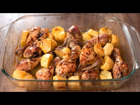 Pollo Asado con Salsa de Naranja y Patatas ¡Receta Fácil y Deliciosa!