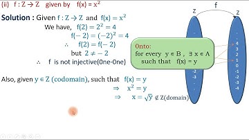 NCERT:CLASS-12.Chapter-Functions.Problems on Functions Part-02.Check injectivity and surjectivity.
