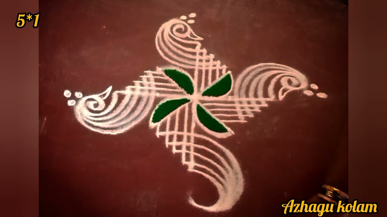 🌺Cute padikolam design, 🌻Daily morning rangoli  with dots, #rangoli #easyrangoli #azhagukolam 