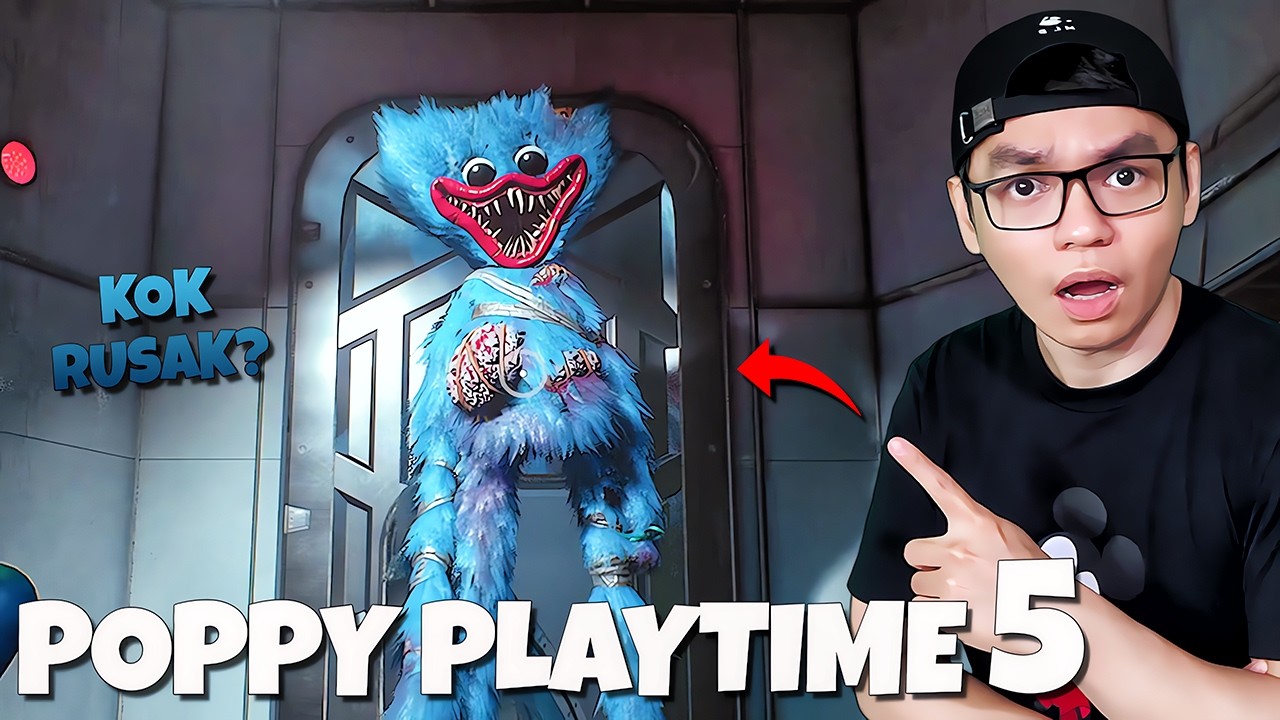 WOW!! Rencana PROTOTYPE Terbongkar & Huggy Wuggy 🥶🤖🥶 | Poppy Playtime Chapter 5 Part 1 Indonesia