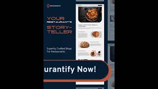 Increase Your Restaurant's Reach! Blogs, SEO &amp; Restaurant Website Builders
