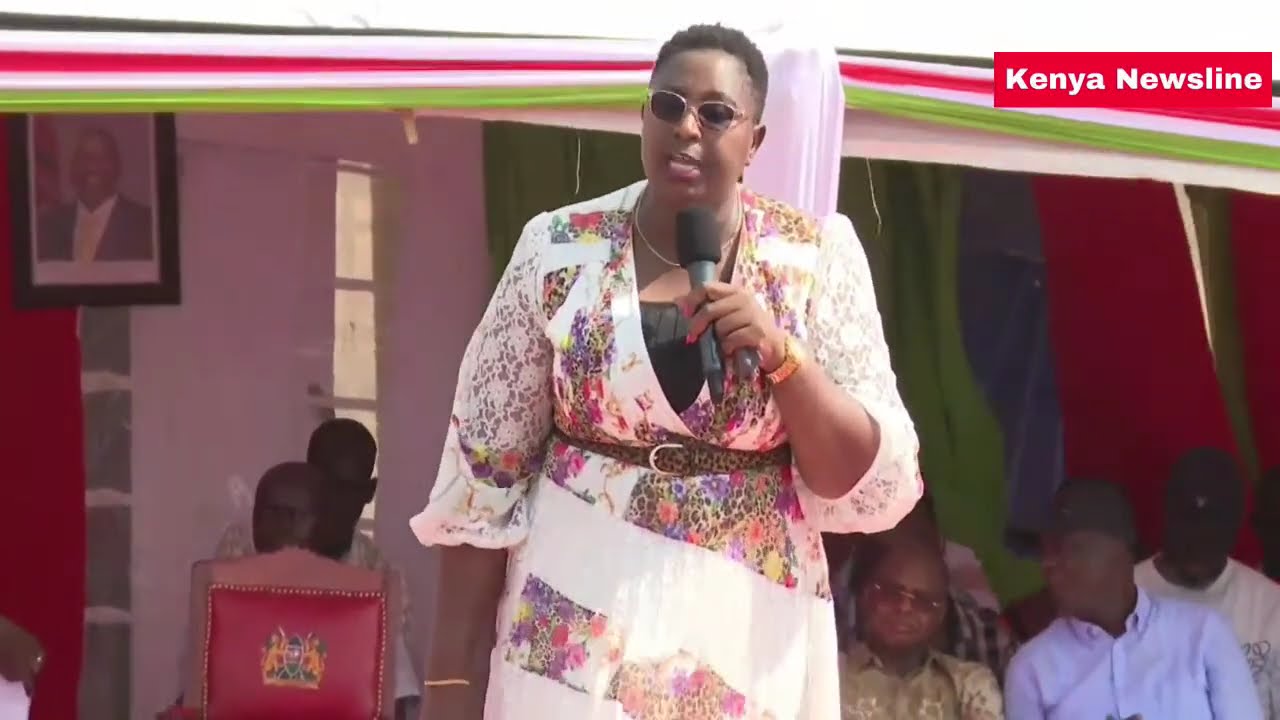 SHANGAZI WA TAIFA! Aisha Jumwa great remarks in Ganze,Kilifi County attending Kindiki's Empowerment 
