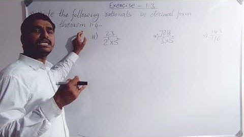 10 TS REAL NUMBERS: EXERXISE-1.3: Q3