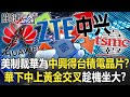 日經：美制裁華為「中興」得台積電7奈米晶片！？華下中上「黃金交叉」趁機坐大！？【關鍵時刻】20220209-5 劉寶傑 黃世聰 姚惠珍