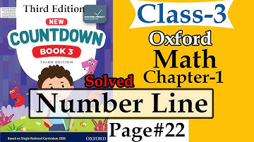 Oxford NEW COUNTDOWN | Third Edition | Book 3 | Lecture 13 | Number Line | Page 22