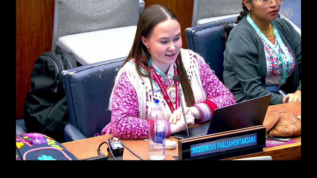 Sámediggi (Sami Parliament of Norway). UN Permanent Forum on Indigenous Issues, 24th session (Rus).