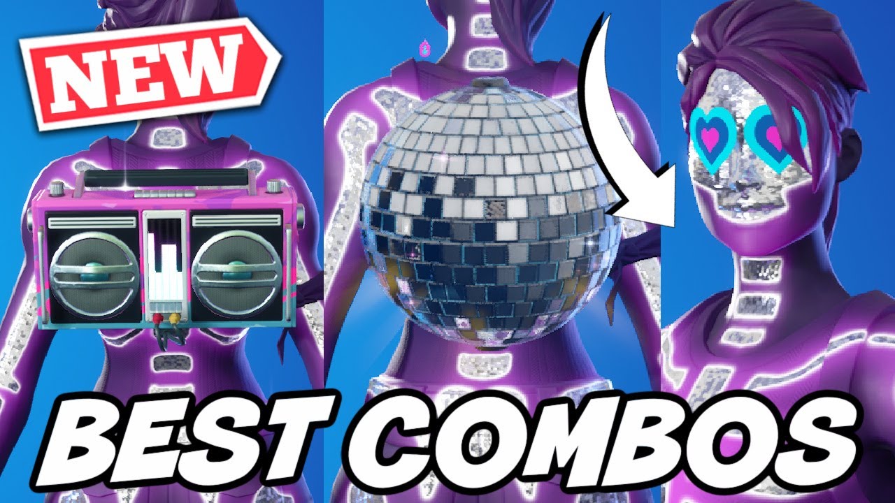 THE BEST COMBOS FOR *NEW* SPARKLE SKULL SKIN! - Fortnite