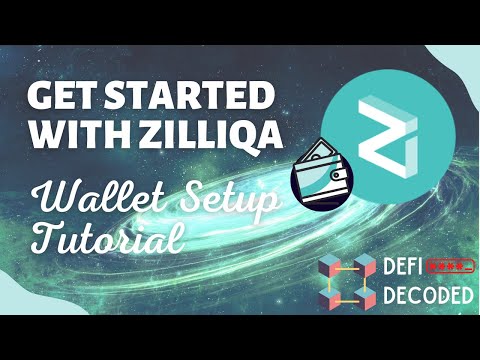 Zilliqa Wallet Beginner Guide | How to Get Started ZIL Network Crypto Tutorial [Defi Decoded]