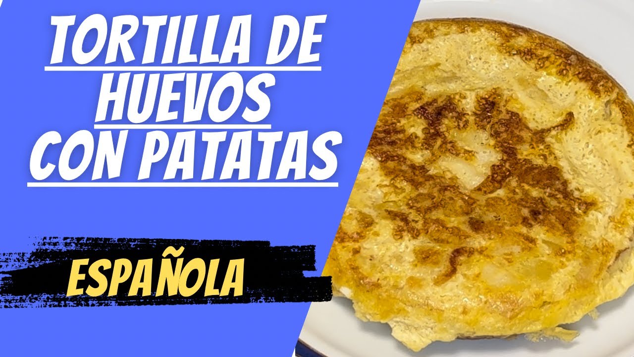 Tortilla de huevos con papas .[ PASO A PASO] YouTube