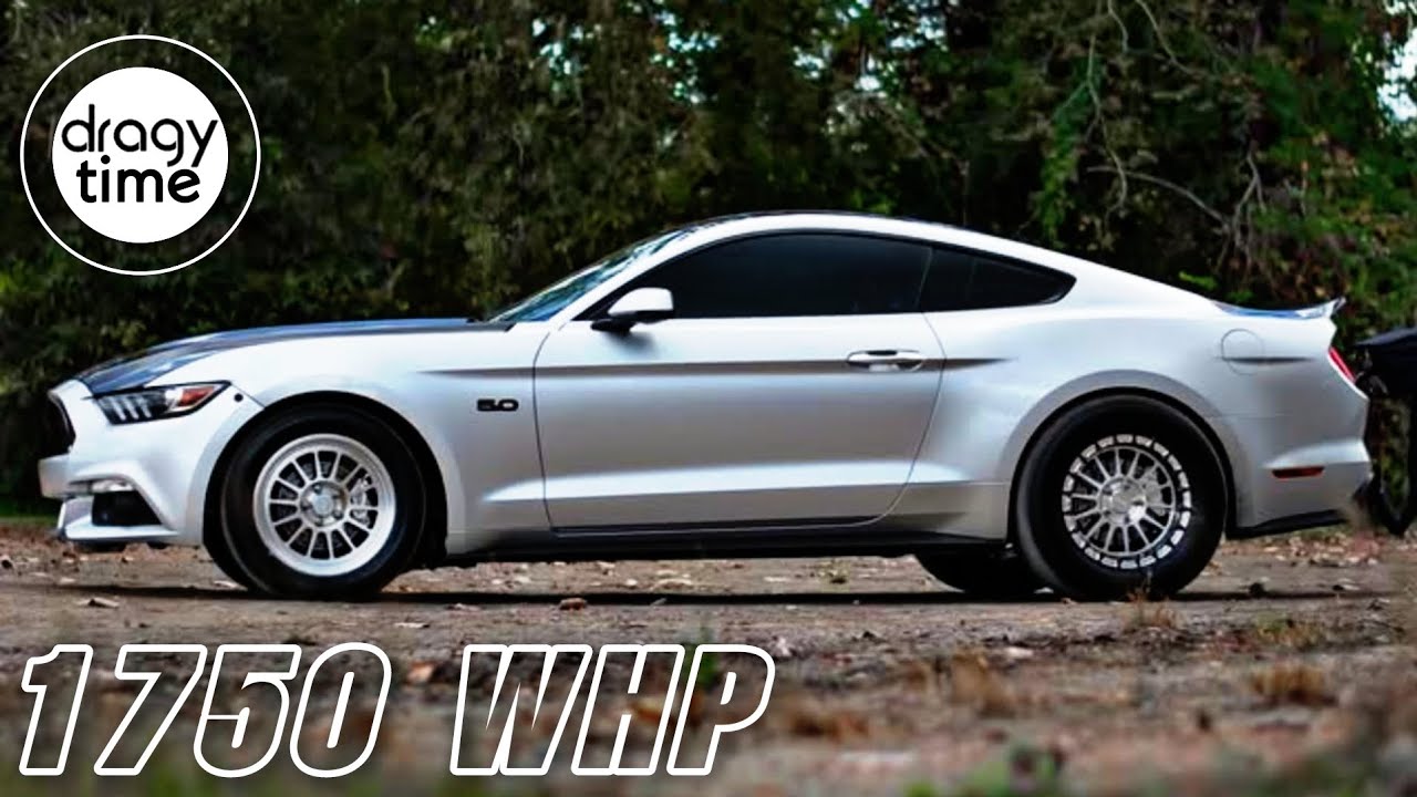 1750 WHP Ford Mustang S550 TWIN TURBO | Acceleration from 100-200 200-250 Km/h & 60-130 100-150 mph