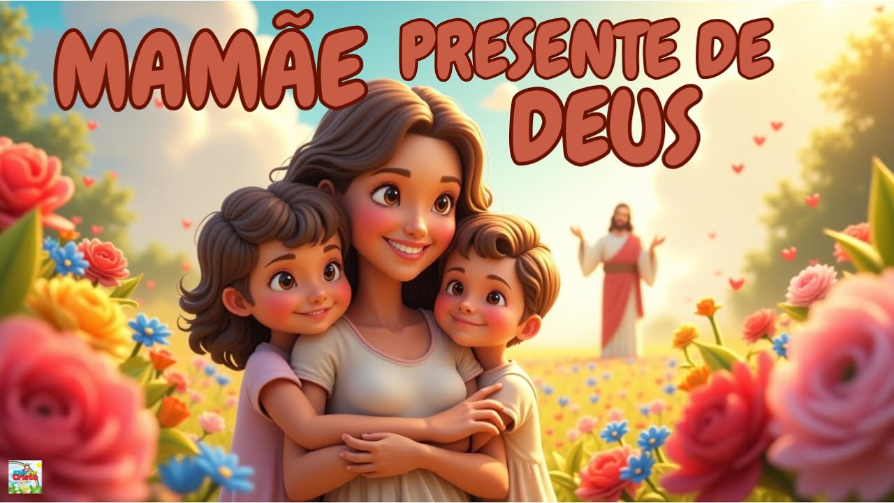 MAMÃE PRESENTE DE DEUS| Música Infantil Gospel| Feliz Dia das Mães ...