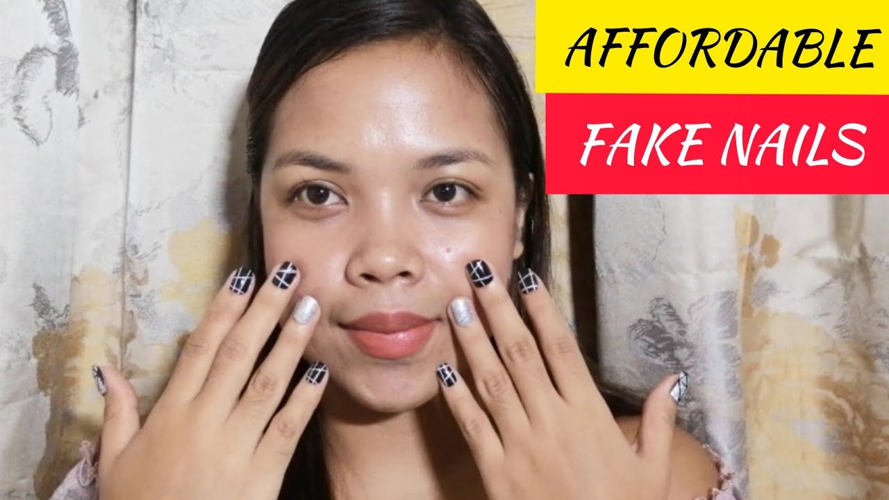 HOW TO APPLY FAKE NAILS | TRYING ACRYLIC NAILS skincare routine order