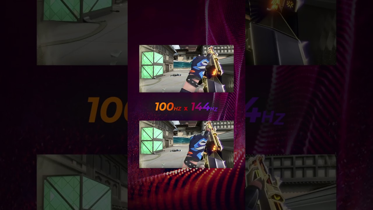 Real diferença entre 75Hz, 100Hz, 144Hz e 165Hz no Valorant