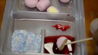 Collis Ringoame soft candy コリス　ほらできた！りんごあめソフトキャンディーを作ってみたよ！Educational confectionery of Japan