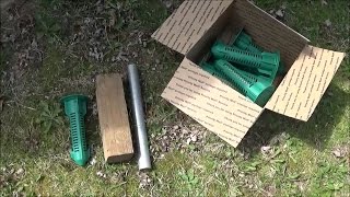 Installing Sentricon Recruit HD Termite Bait stations without an auger