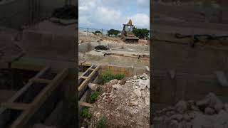 Backfilling Around Foundation And Fill The Rooms With