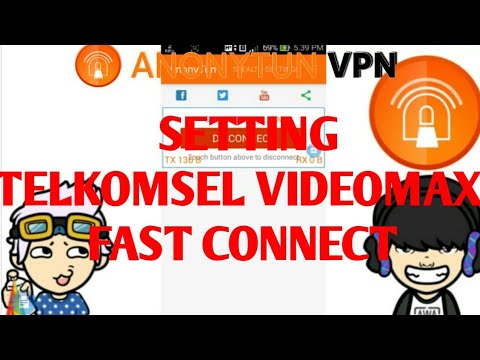 Setting Anonytun Telkomsel VideoMax Terbaru Fast Konek - YouTube