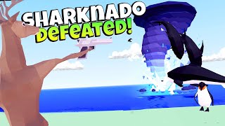 I Defeated The SHARKNADO in Deer Simulator!!