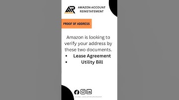 Proof Of Address Utility Bill for Amazon Account Activation #amazon #amazonsellercentral