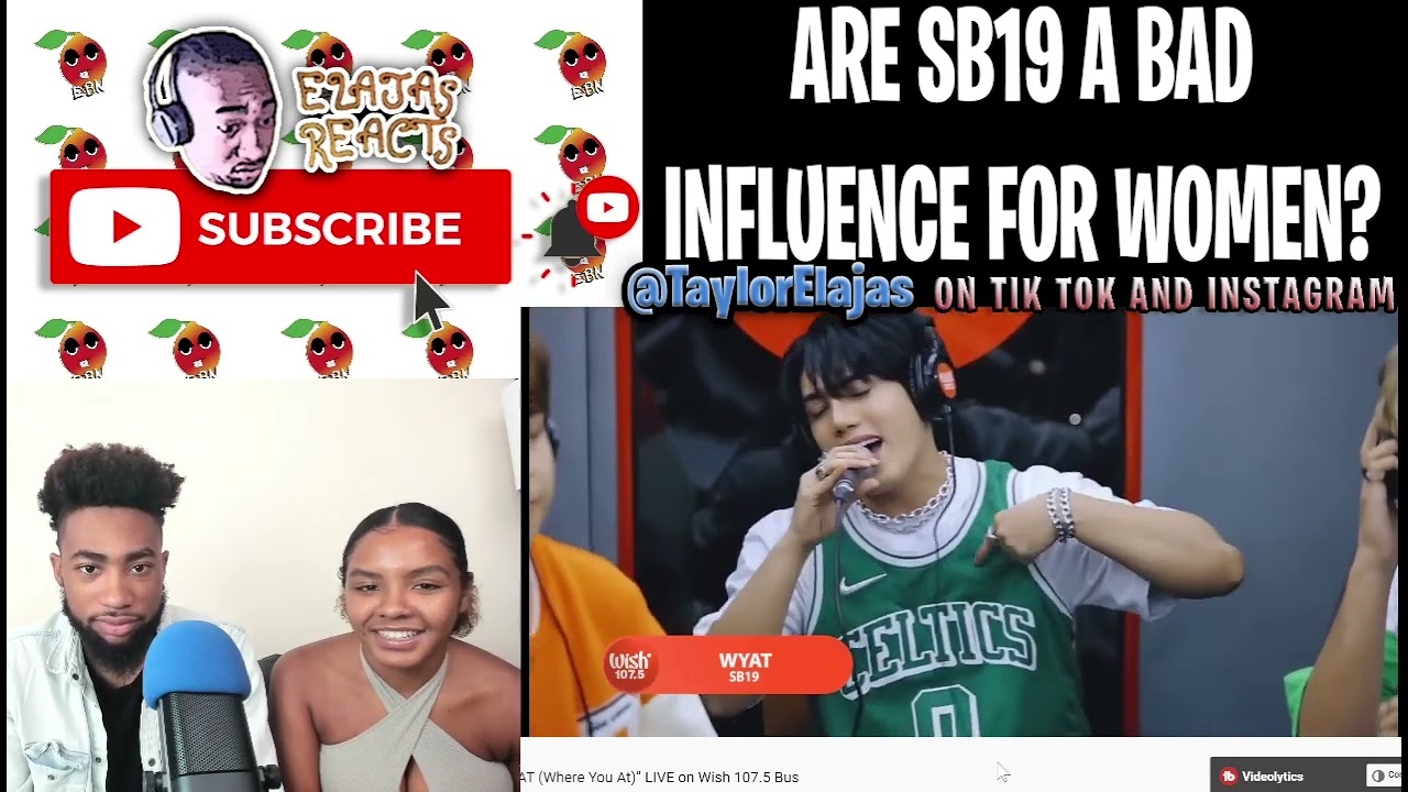 Are SB19 a Bad Influence for Women? | SB19 performs “WYAT (Where You At)” LIVE | ELAJAS REACTS