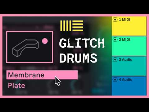 glitchy drums sound design in Ableton