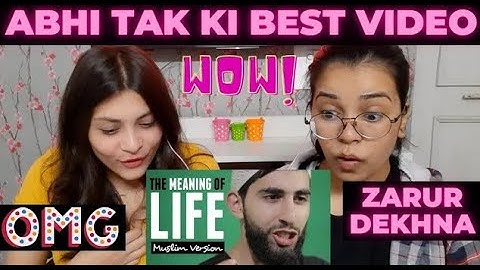 INDIAN REACTION ON THE MEANING OF LIFE | MUSLIM SPOKEN WORD by ISLAM TALKS