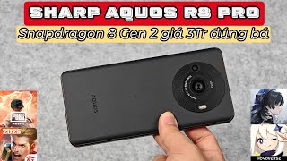 Test game Sharp Aquos R8 Pro - Snapdragon 8 Gen 2 chưa tới 3 Triệu thì chơi game khỏi phải bàn !
