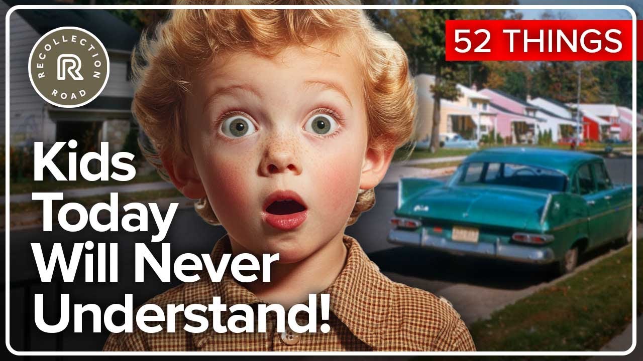 52 Things From the 1950s, 1960s, 1970s, & 1980s, Kids Today Will Never Understand