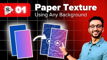 Create STUNNING Paper Texture Backgrounds in MINUTES (Quick Cuts #1) | Paper Texture Capcut PC |