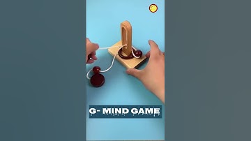 How to remove This Wooden Ring! #puzzle #puzzlegame #Shorts #gmind