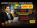 DAX Time Intelligence Ka Asli Game 🔥 | TOTALYTD & DATEADD Full Power (Day 14) #viral #shorts