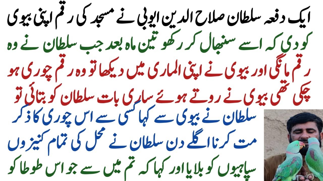 The incident of theft from the royal treasury of Sultan Salahuddin Ayubi