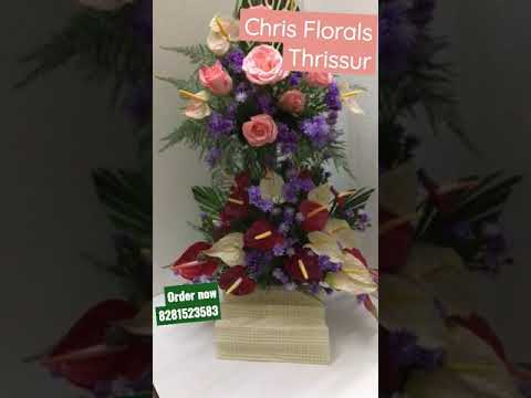 Order Floral Gifts #bestflorist #flowerarrangements #Thrissur #kerala #presentation bouquet #online