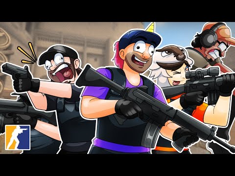 Experience CS2 With 5 Idiots