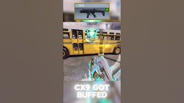 BUFFED CX9 is INSANE 🔥 #codm#shorts#codmobile