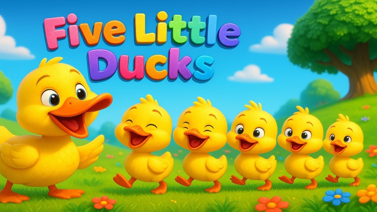 Песня о счёте уток для малышей