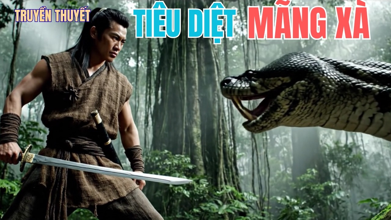 Truyền Thuyết cổ tích I Chàng Trai Trẻ Tiêu Diệt Mãng Xà Ăn Thịt Người I truyền kỳ đất việt