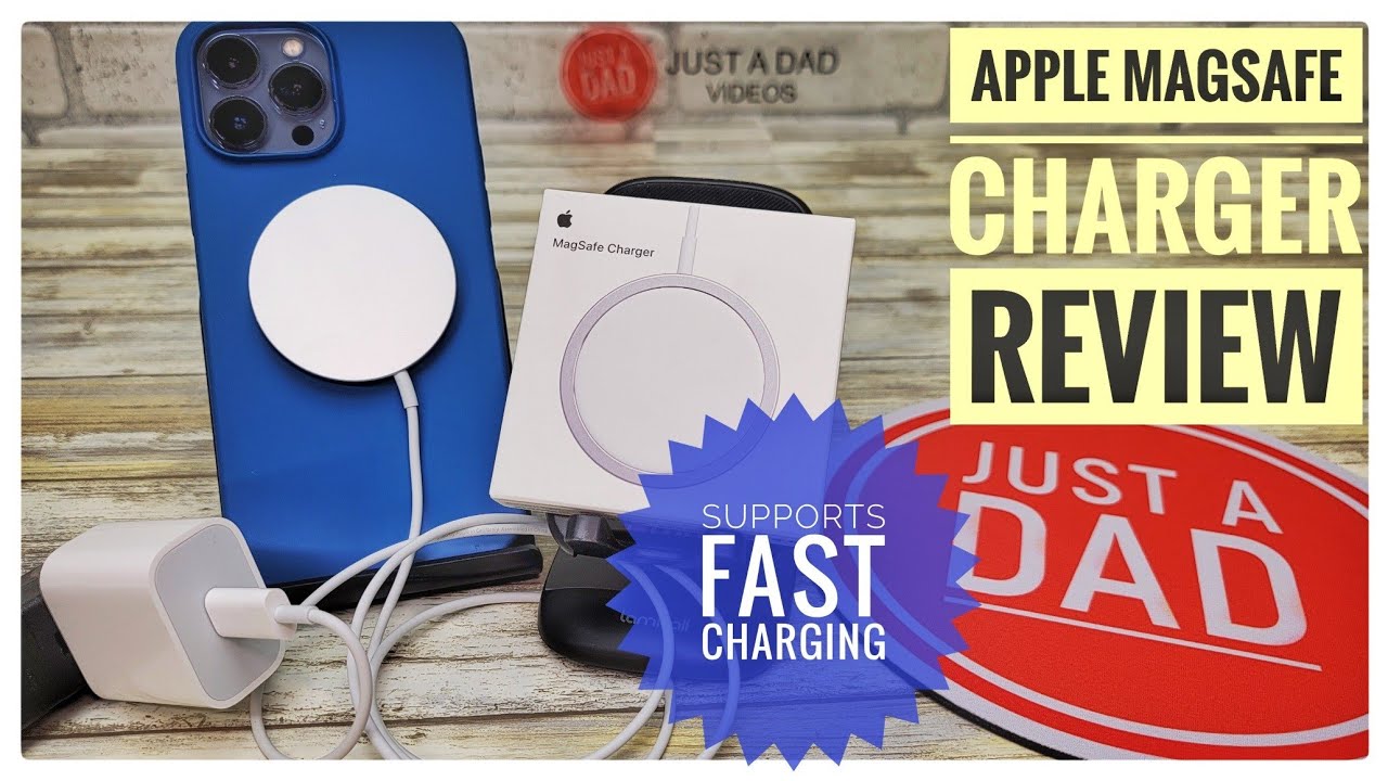 Review Apple iPhone Magsafe Charger Wireless Charger with Fast Charging