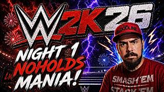 WWE 2k26 PATCH 1.09 GAMEPLAY | WRESTLEMANIA NIGHT 1 | PS5 PRO ENHANCED